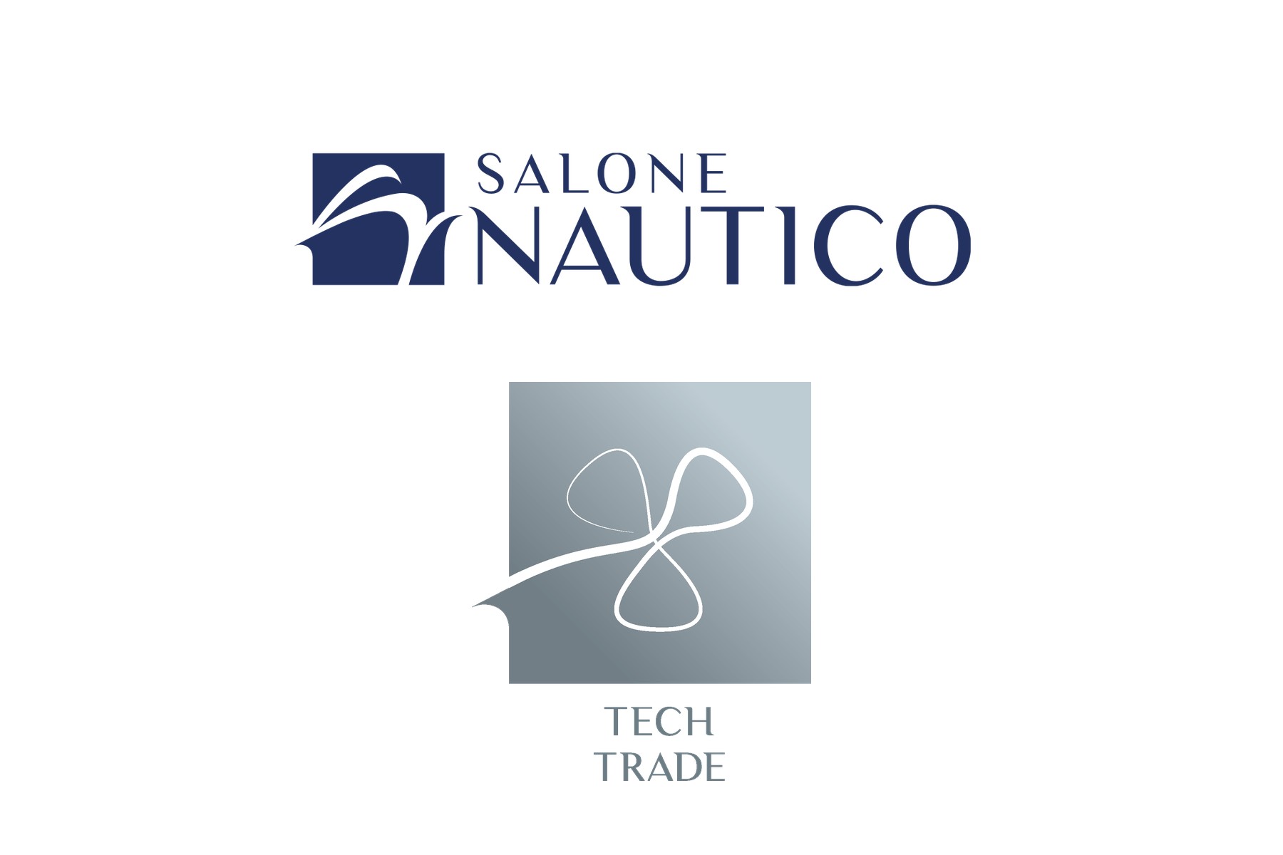 Logotipos del Salone Nautico di Genova y del área TechTrade